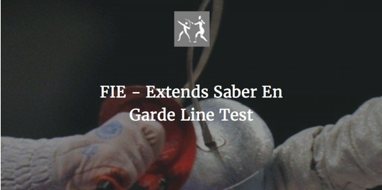 Fie-extends sabre en prueba de línea de grado